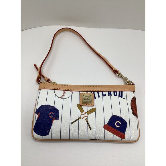 Dooney & Bourke Chicago Cubs Zip Wristlet